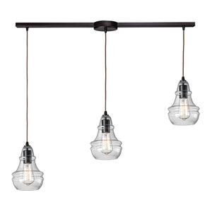 ELK Home - 60047-3L - Three Light Pendant - Menlow Park - Oil Rubbed Bronze