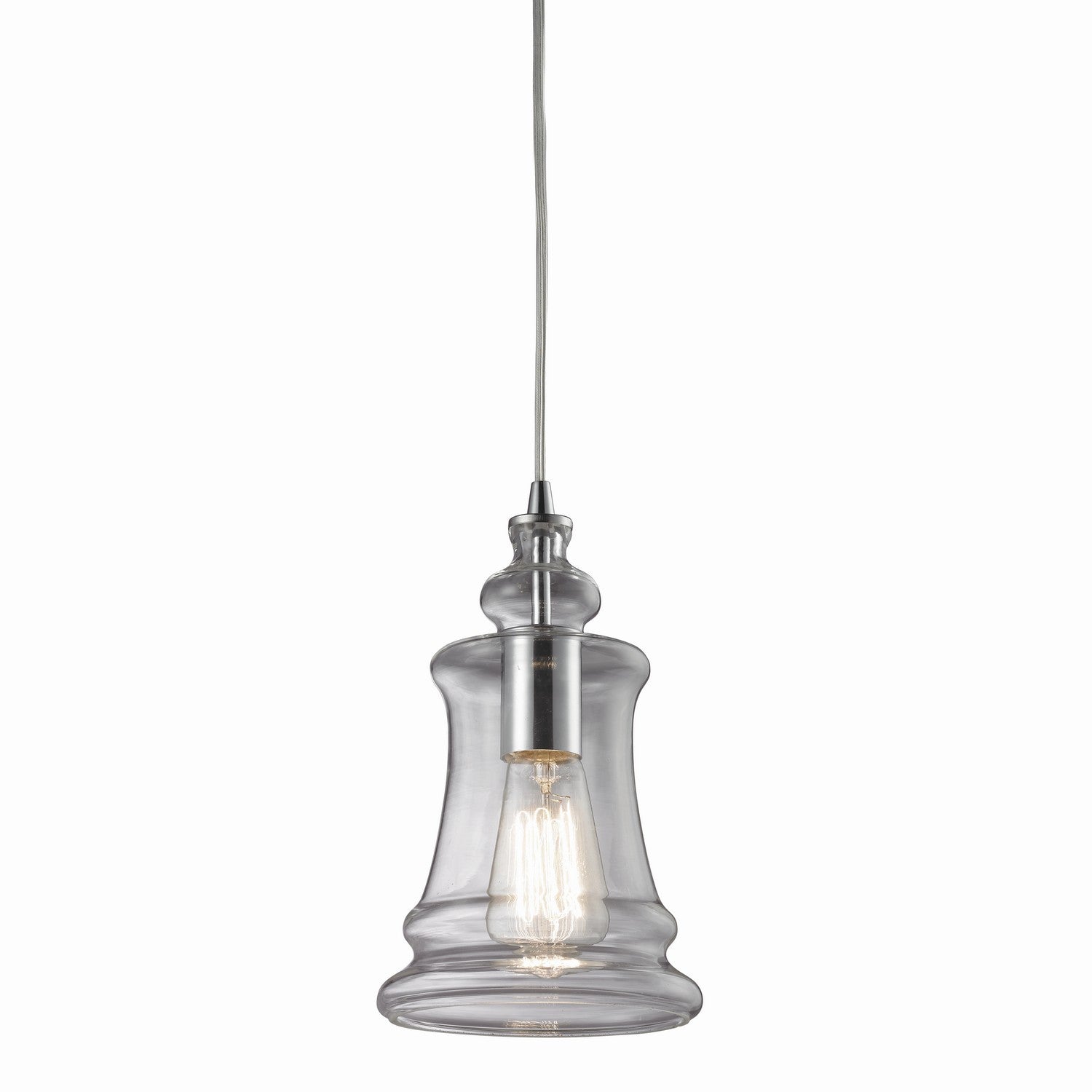 ELK Home - 60052-1 - One Light Mini Pendant - Menlow Park - Polished Chrome