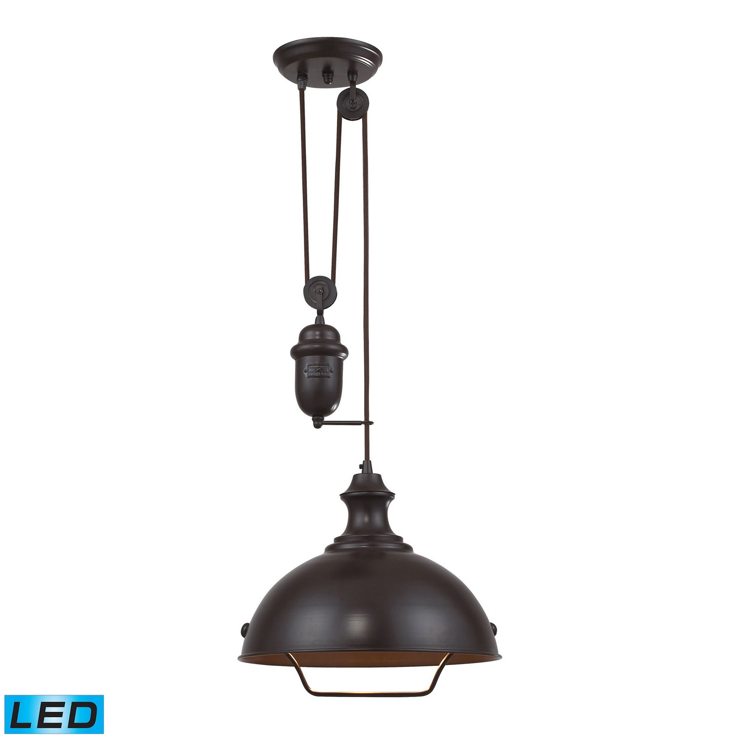 ELK Home - 65071-1-LED - LED Pendant - Farmhouse - Oil Rubbed Bronze