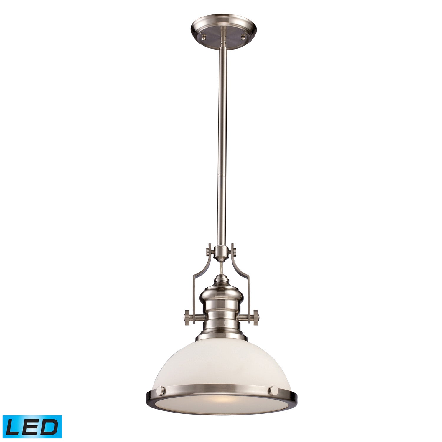 ELK Home - 66123-1-LED - LED Pendant - Chadwick - Satin Nickel