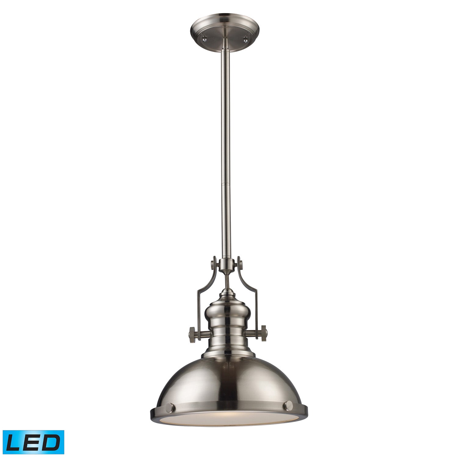 ELK Home - 66124-1-LED - LED Pendant - Chadwick - Satin Nickel