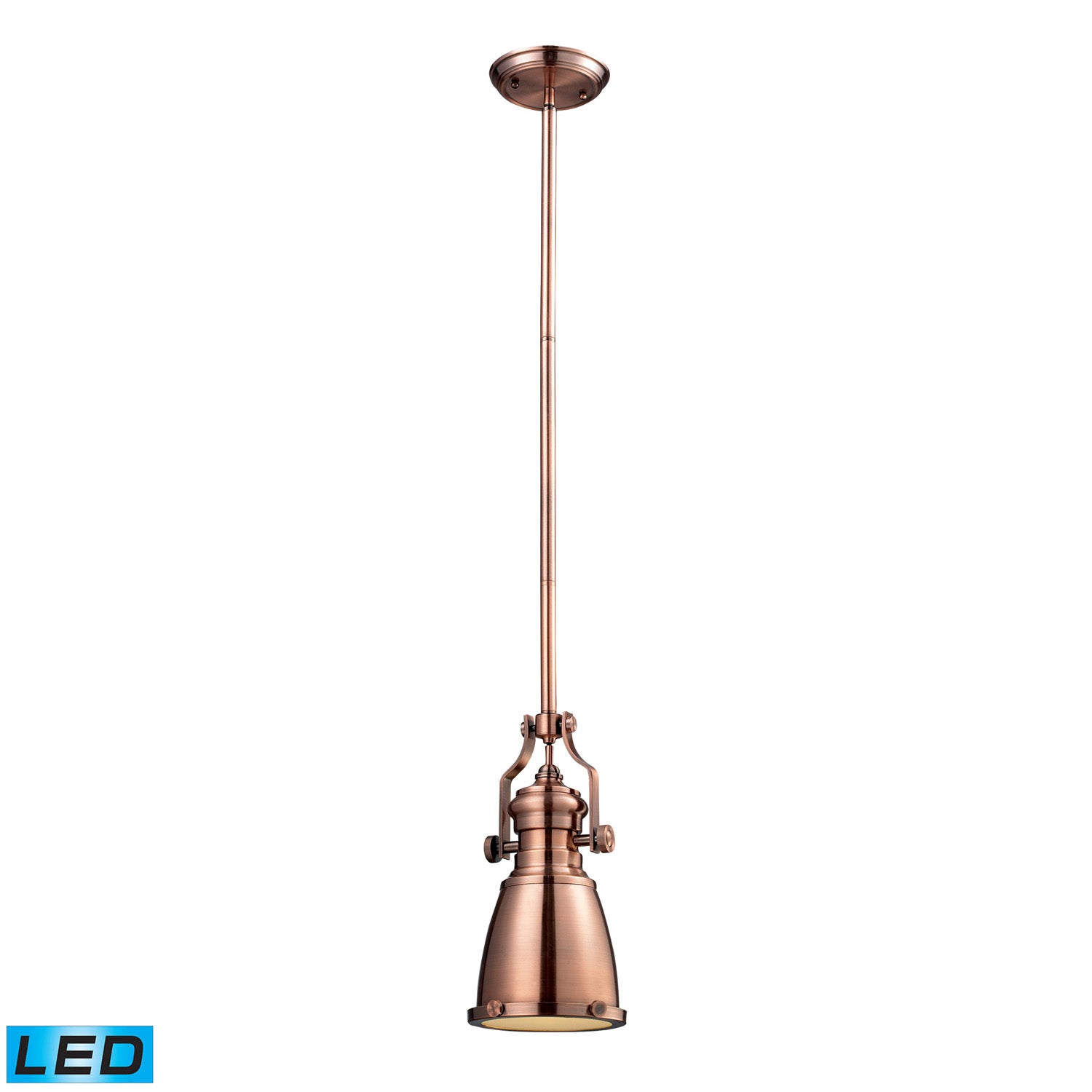 ELK Home - 66149-1-LED - LED Mini Pendant - Chadwick - Antique Copper