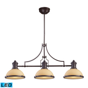 ELK Home - 66235-3-LED - LED Linear Chandelier - Chadwick - Oil Rubbed Bronze