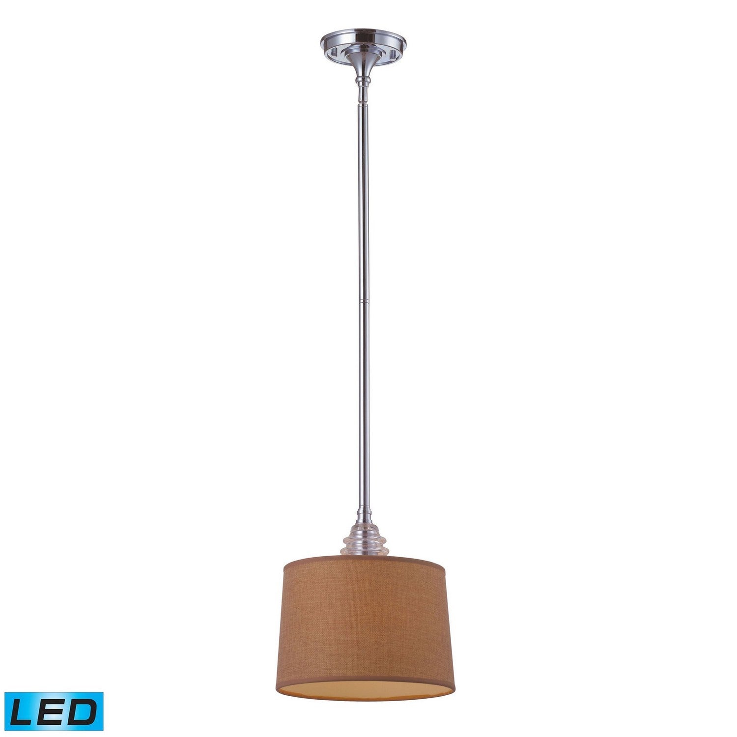 ELK Home - 66809-1-LED - LED Mini Pendant - Insulator Glass - Polished Chrome