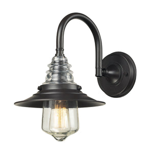 ELK Home - 66812-1 - One Light Wall Sconce - Insulator Glass - Oil Rubbed Bronze