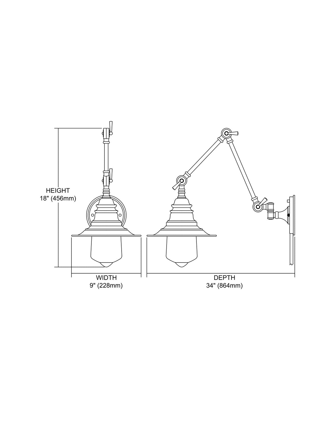 ELK Home - 66816-1 - One Light Wall Sconce - Insulator Glass - Oil Rubbed Bronze