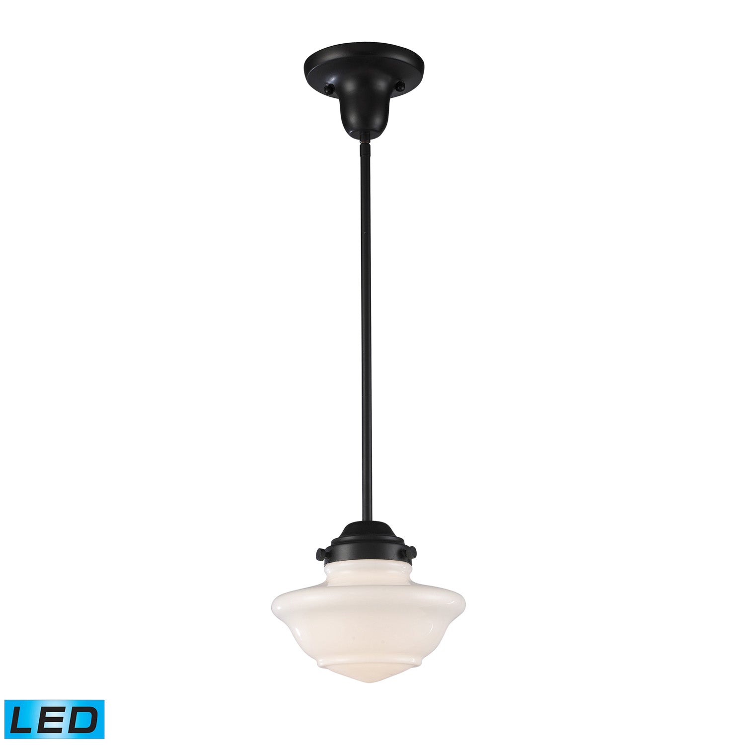 ELK Home - 69052-1-LED - LED Mini Pendant - Schoolhouse - Oil Rubbed Bronze