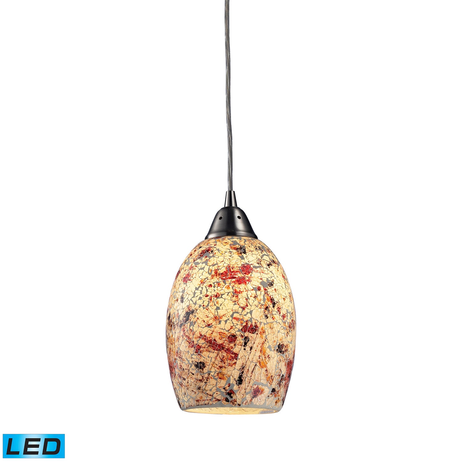 ELK Home - 73011-1-LED - LED Mini Pendant - Avalon - Satin Nickel