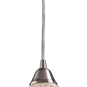 ELK Home - 10141/1-LA - One Light Mini Pendant - Capri - Satin Nickel