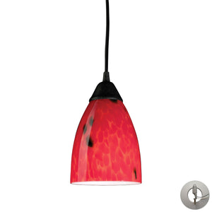 ELK Home - 406-1FR-LA - One Light Mini Pendant - Classico - Dark Rust