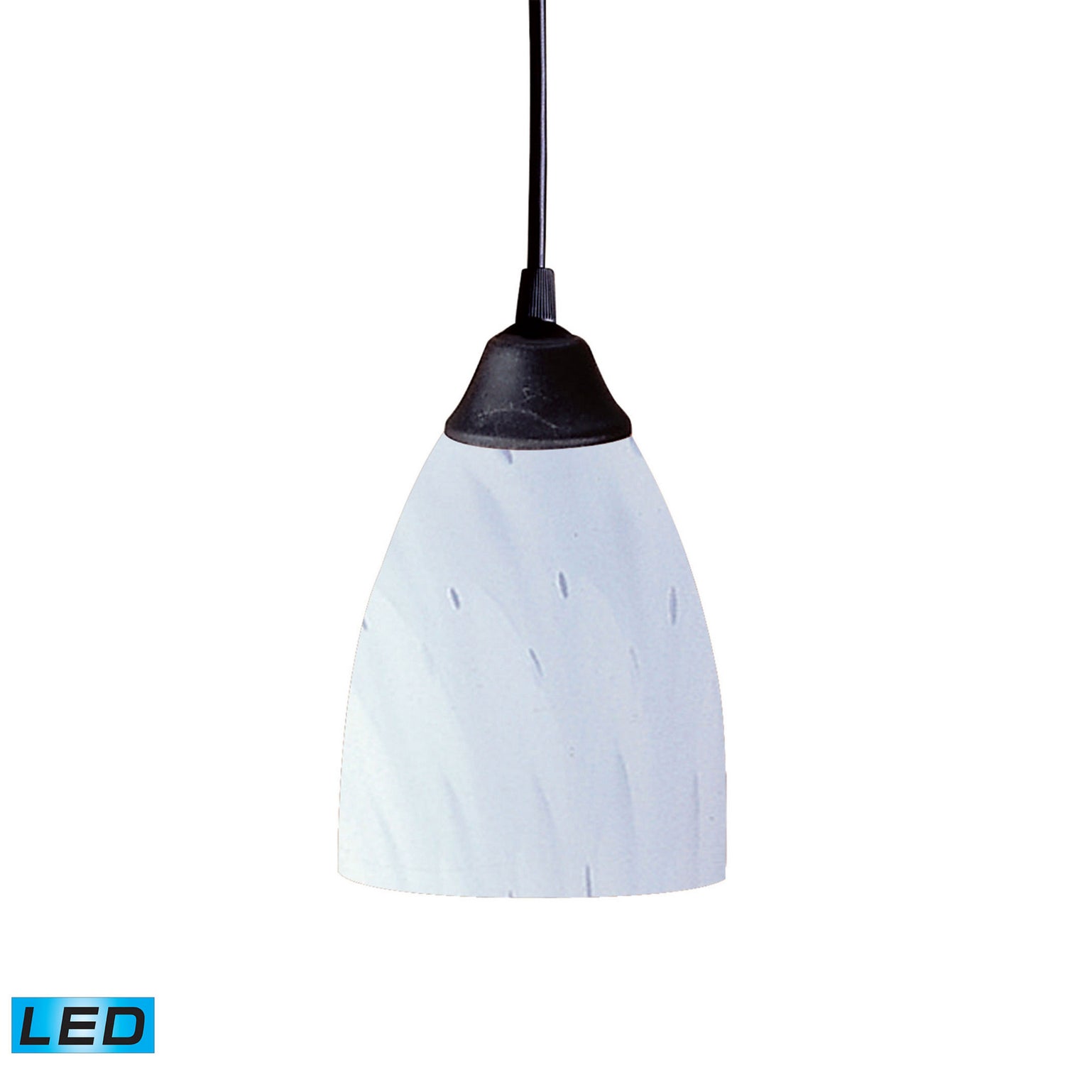 ELK Home - 406-1WH-LED - LED Mini Pendant - Classico - Dark Rust