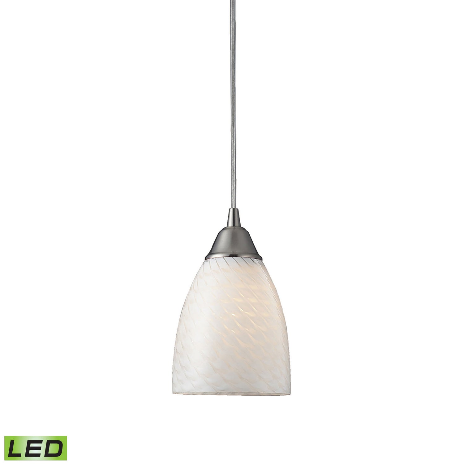 ELK Home - 416-1WS-LED - LED Mini Pendant - Arco Baleno - Satin Nickel