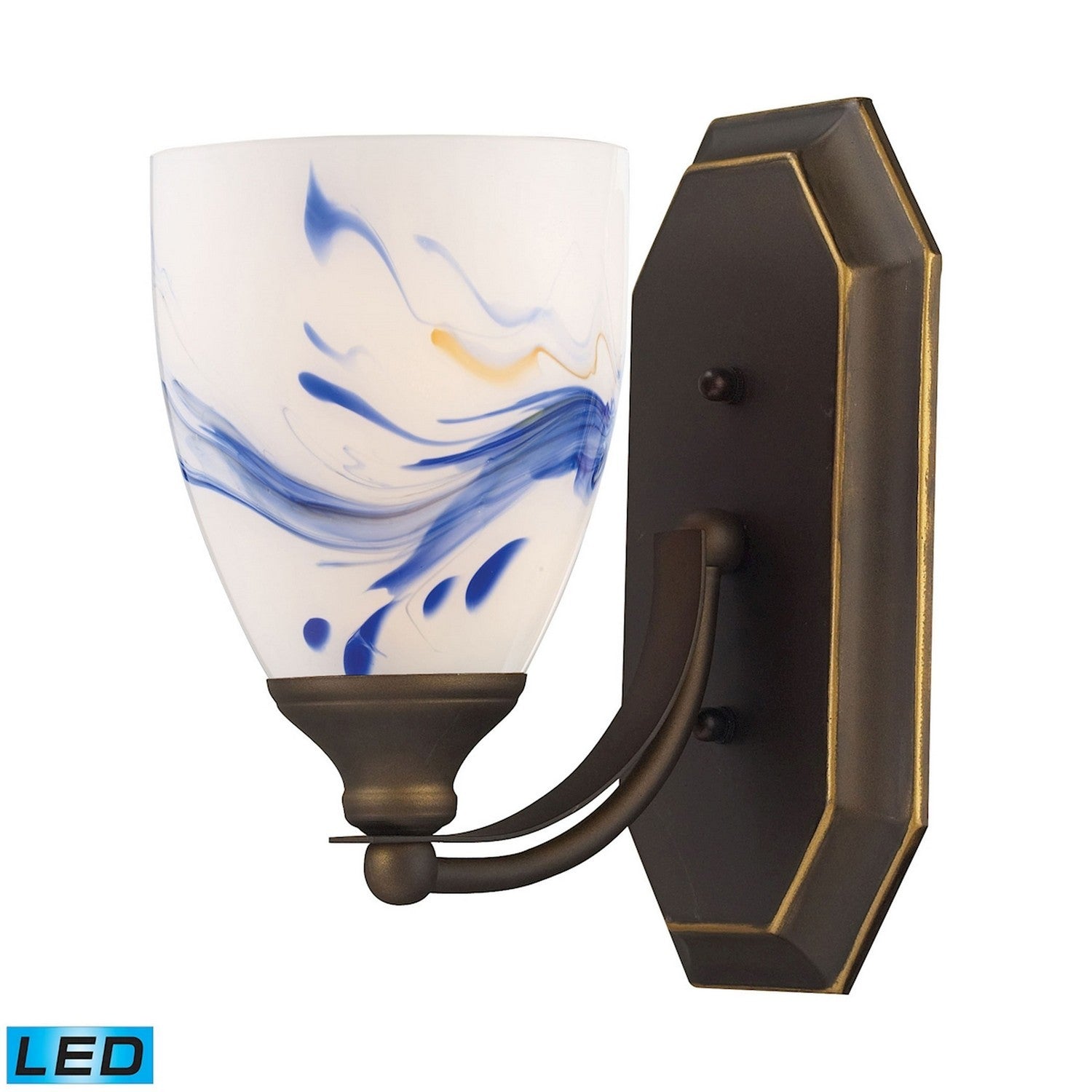 ELK Home - 570-1B-MT-LED - LED Vanity Lamp - Mix-N-Match - Aged Bronze