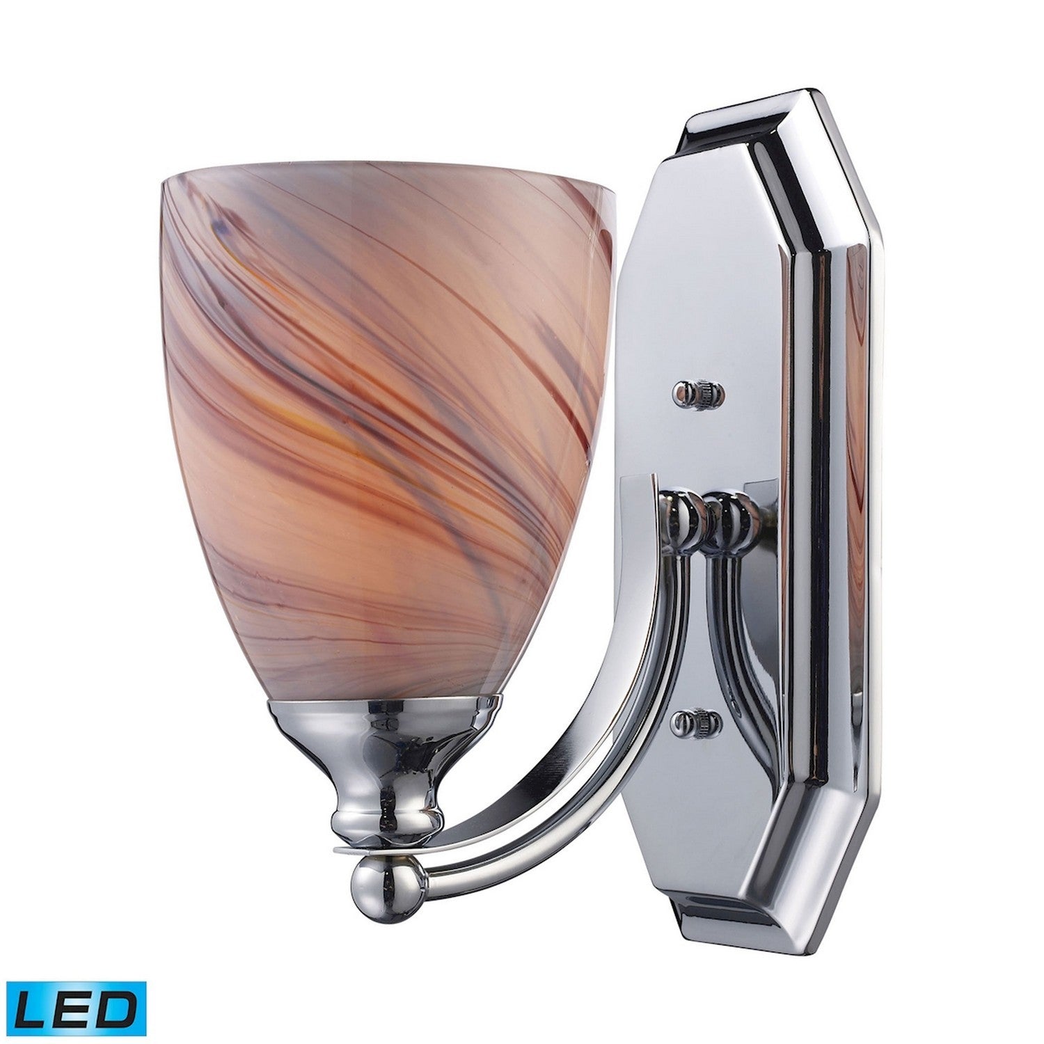 ELK Home - 570-1C-CR-LED - LED Vanity Lamp - Mix-N-Match - Polished Chrome