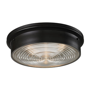 ELK Home - 11453/3 - Three Light Flush Mount - Chadwick - Oil Rubbed Bronze