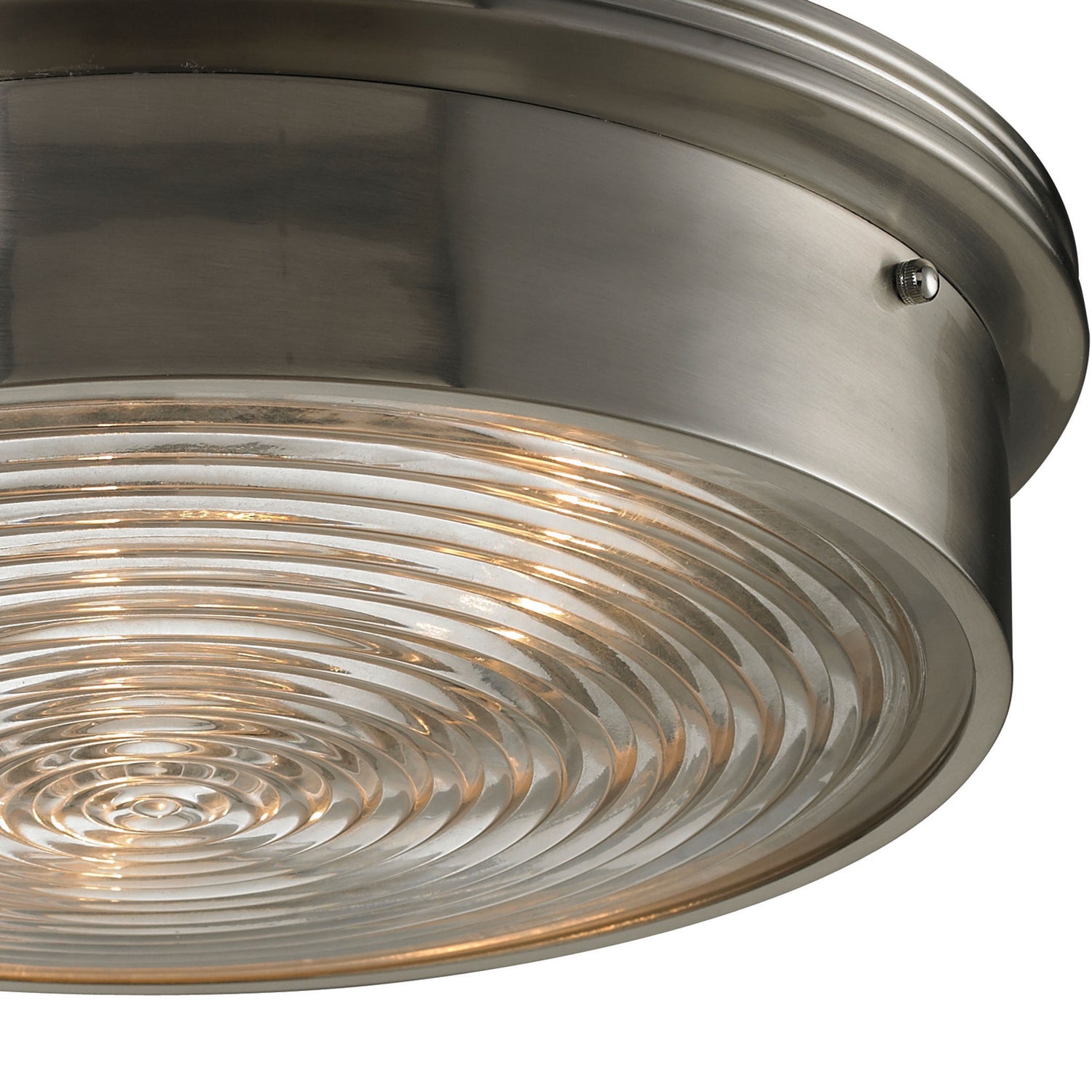 ELK Home - 11463/3 - Three Light Flush Mount - Chadwick - Brushed Nickel