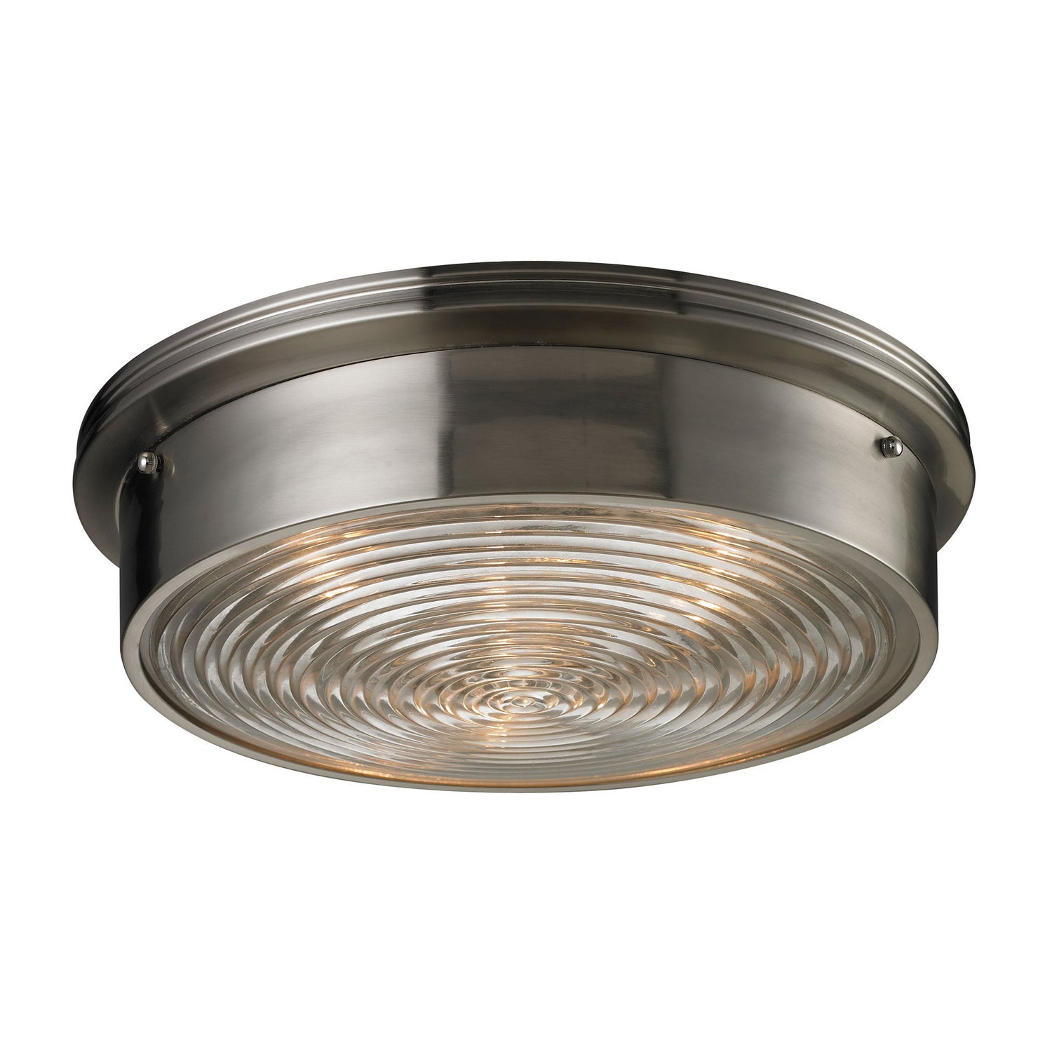 ELK Home - 11463/3 - Three Light Flush Mount - Chadwick - Brushed Nickel