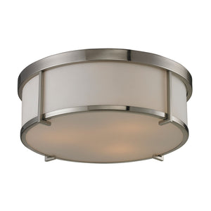 ELK Home - 11465/3 - Three Light Flush Mount - Bryant - Brushed Nickel