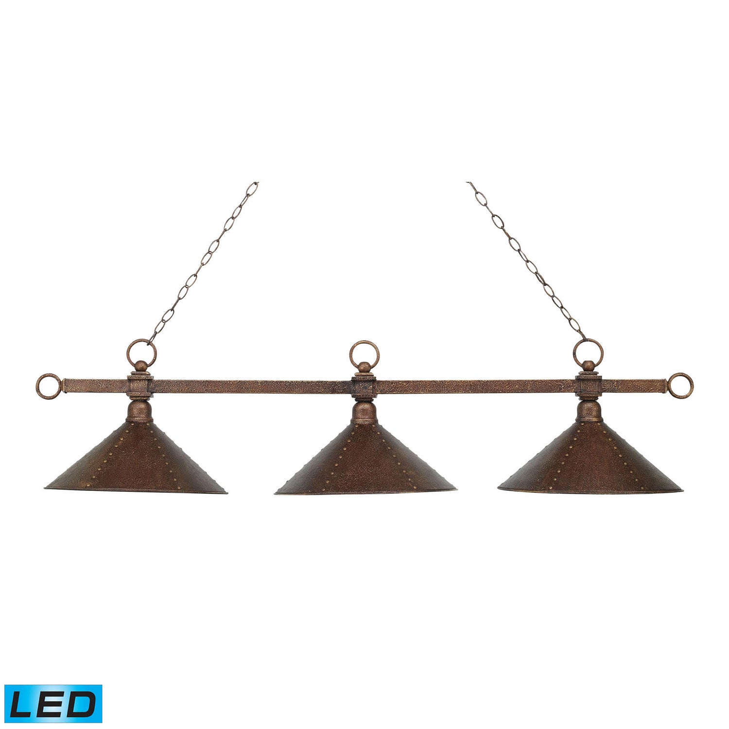 ELK Home - 182-AC-M2-LED - LED Linear Chandelier - Designer Classics - Antique Copper