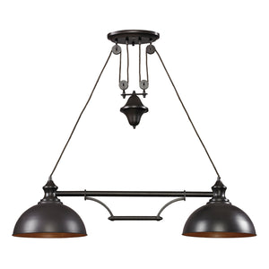 ELK Home - 65150-2-LED - LED Linear Chandelier - Farmhouse - Oil Rubbed Bronze