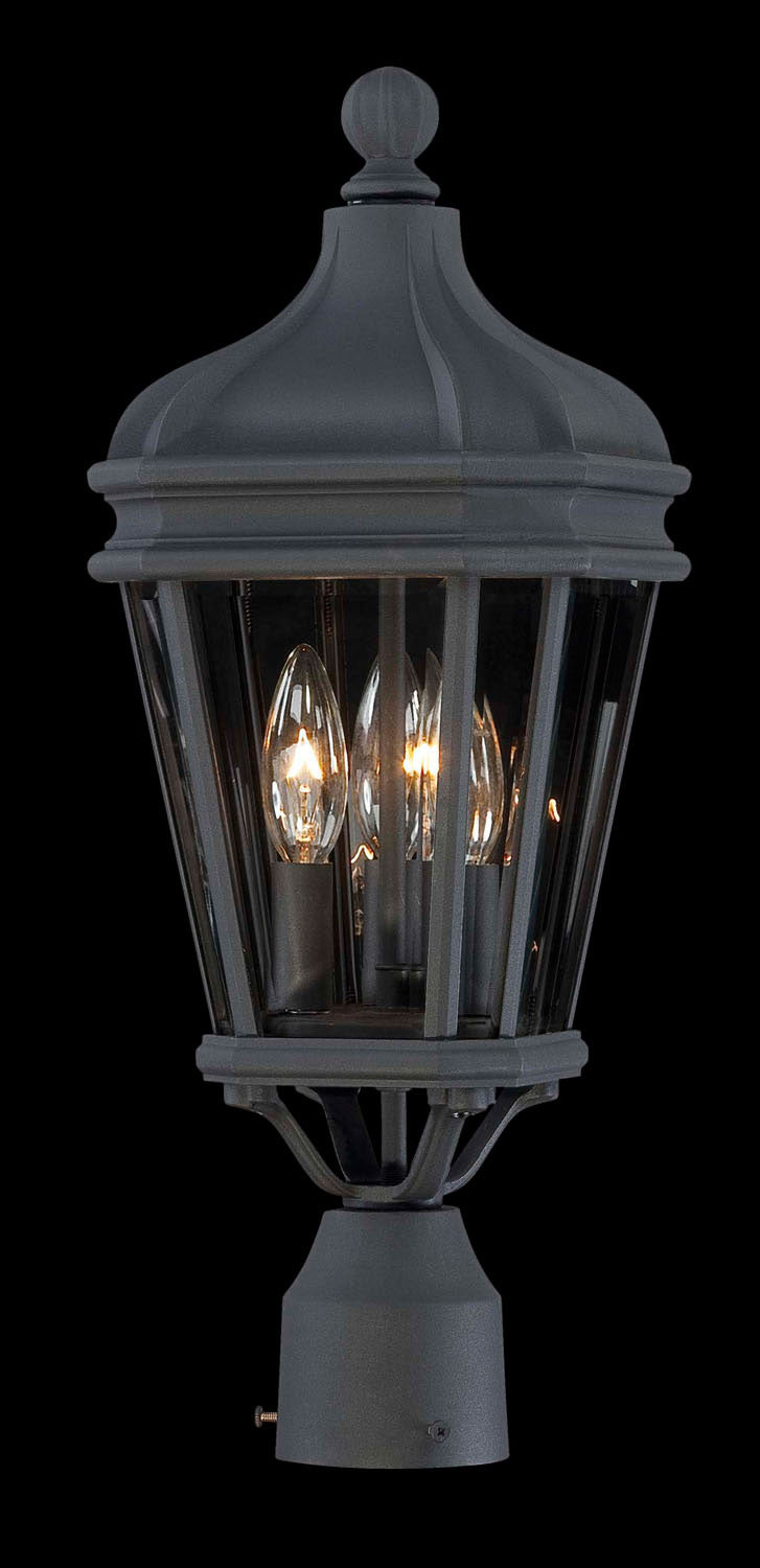 Minka-Lavery - 8695-66 - Three Light Post Mount - Harrison - Sand Coal