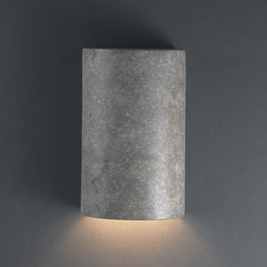 Justice Designs - CER-5940W-TRAM - Wall Sconce - Ambiance - Mocha Travertine