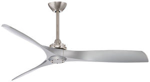 Minka Aire - F853-BN/SL - 60"Ceiling Fan - Aviation - Brushed Nickel With Silver Blades