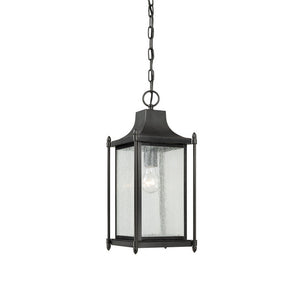 Savoy House - 5-3455-BK - One Light Hanging Lantern - Dunnmore - Black