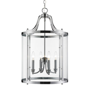 Golden - 1157-4P CH - Four Light Pendant - Payton CH - Chrome