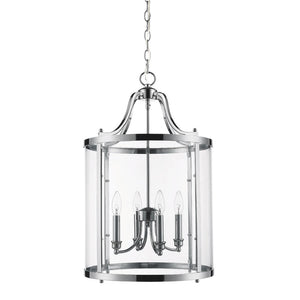 Golden - 1157-4P CH - Four Light Pendant - Payton CH - Chrome