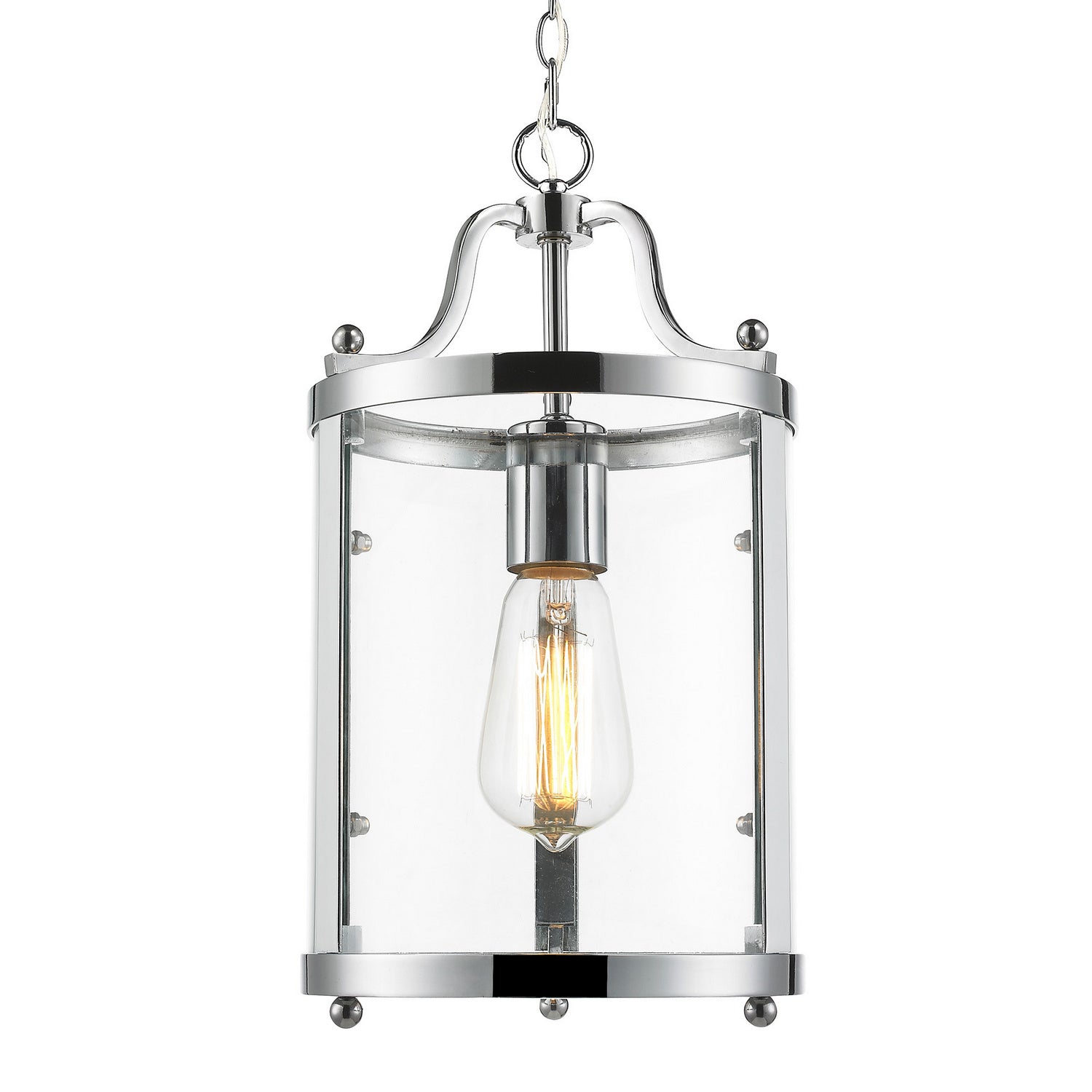 Golden - 1157-M1L CH - One Light Mini Pendant - Payton CH - Chrome