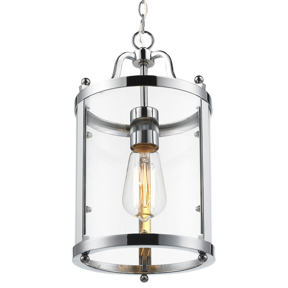 Golden - 1157-M1L CH - One Light Mini Pendant - Payton CH - Chrome