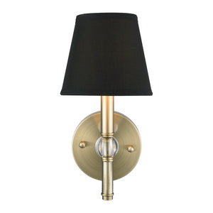 Golden - 3500-1W AB-GRM - One Light Wall Sconce - Waverly AB - Aged Brass