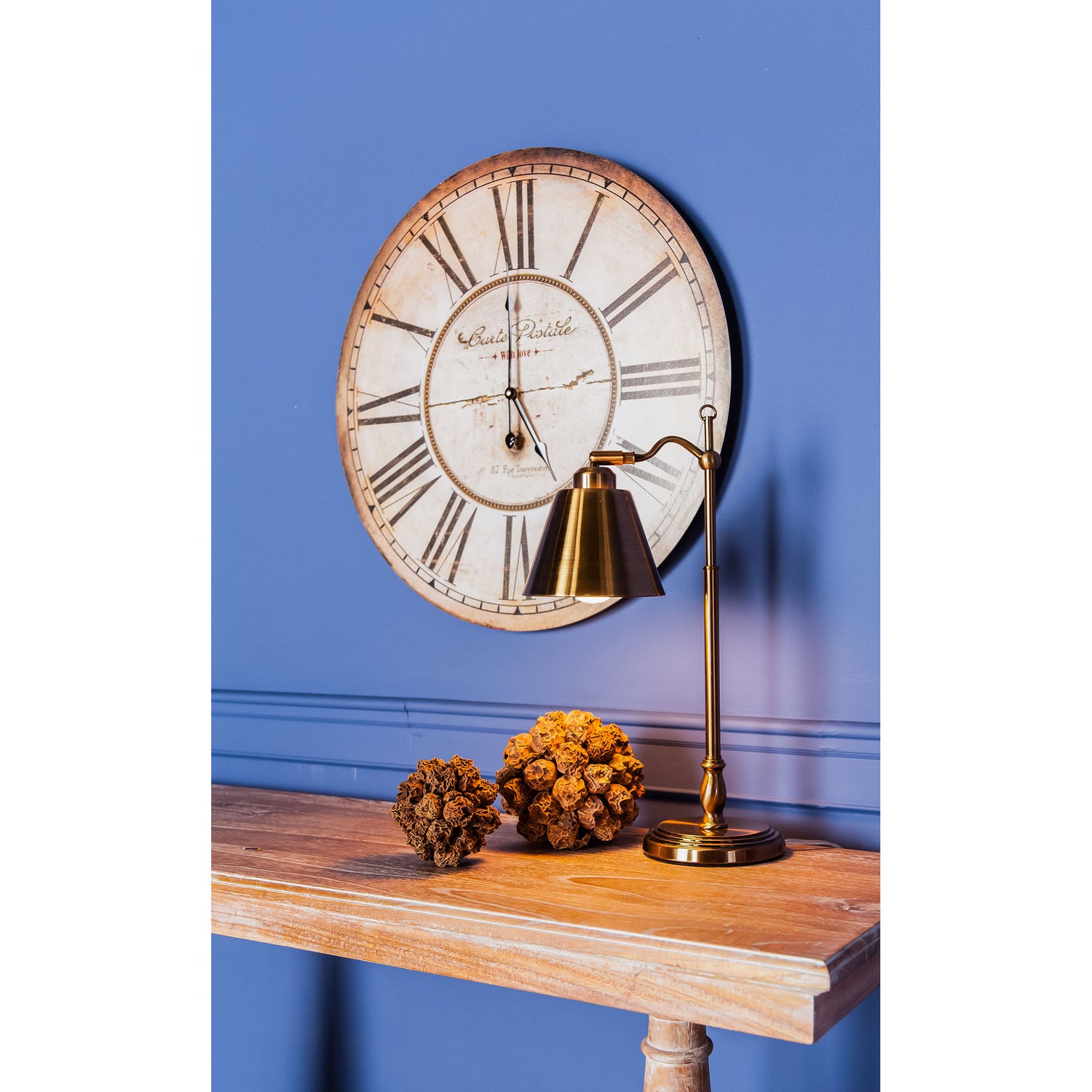 ELK Home - 118-042 - Clock - Carte Postal - Antique Cream