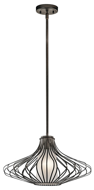 Kichler - 43201OZ - One Light Pendant - Olde Bronze