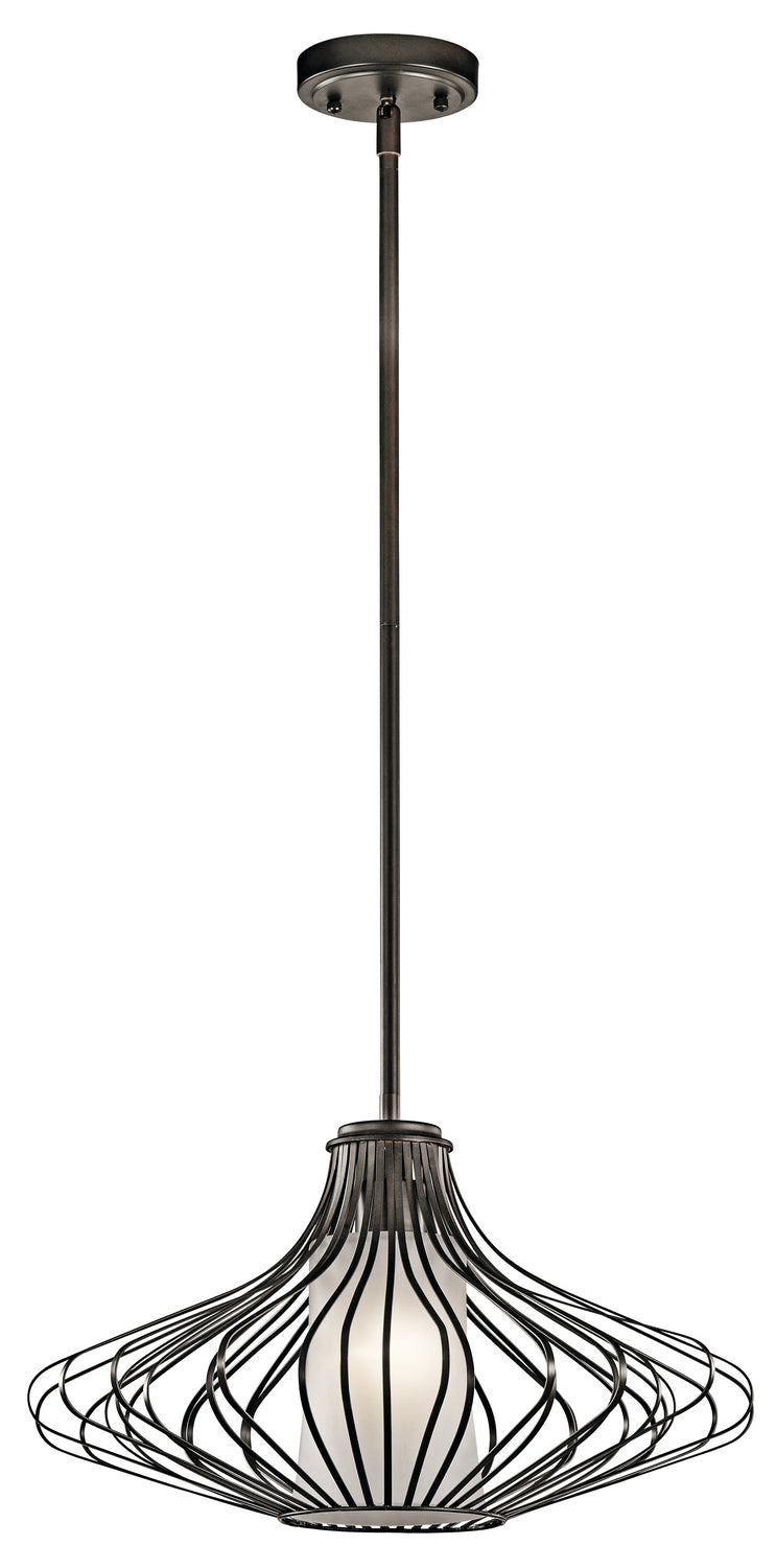 Kichler - 43201OZ - One Light Pendant - Olde Bronze