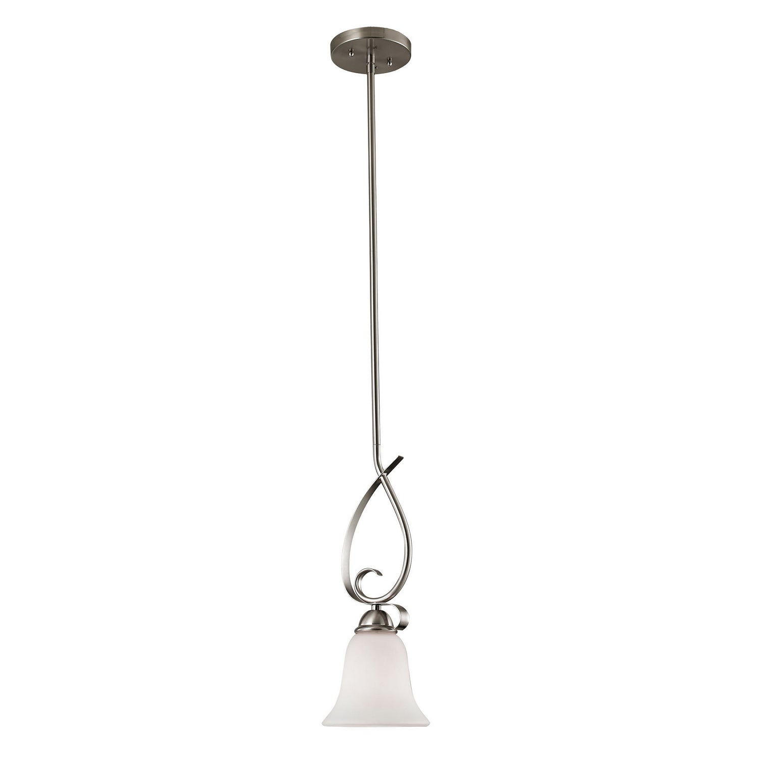 ELK Home - 1001PS/20 - One Light Mini Pendant - Brighton - Brushed Nickel