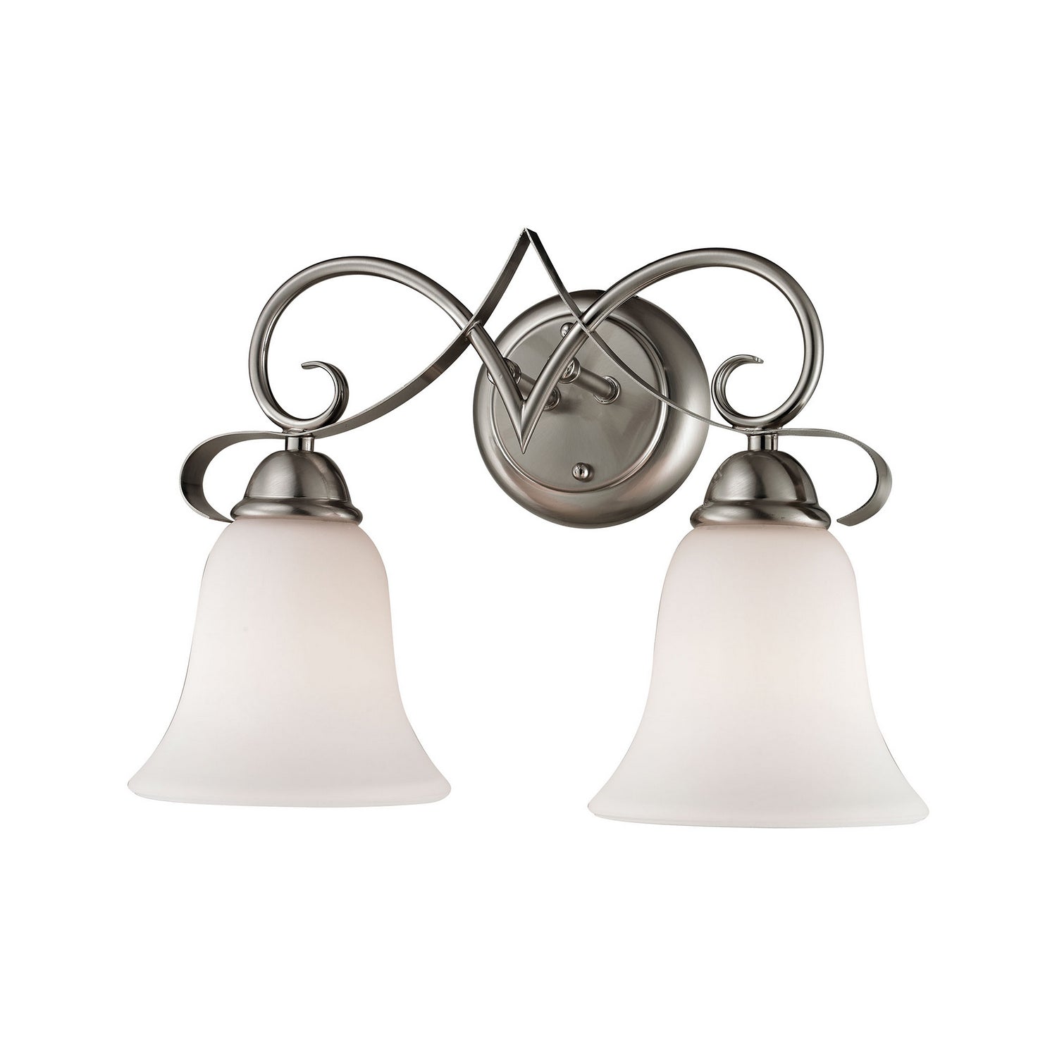 ELK Home - 1002BB/20 - Two Light Vanity - Brighton - Brushed Nickel