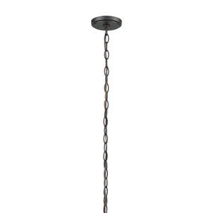 ELK Home - 1505CH/10 - Five Light Chandelier - Williamsport - Oil Rubbed Bronze