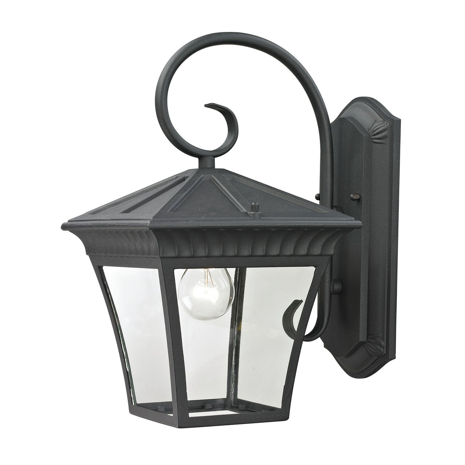 ELK Home - 8411EW/65 - One Light Wall Sconce - Ridgewood - Matte Textured Black