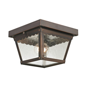 ELK Home - 9102EF/70 - One Light Flush Mount - Springfield - Hazelnut Bronze