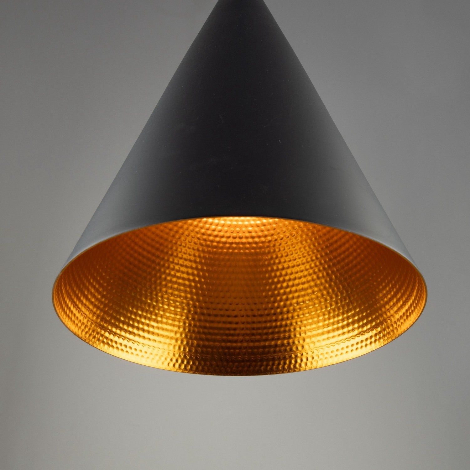 Artcraft - JA800 - One Light Pendant - Connecticut - Matte Black & Copper