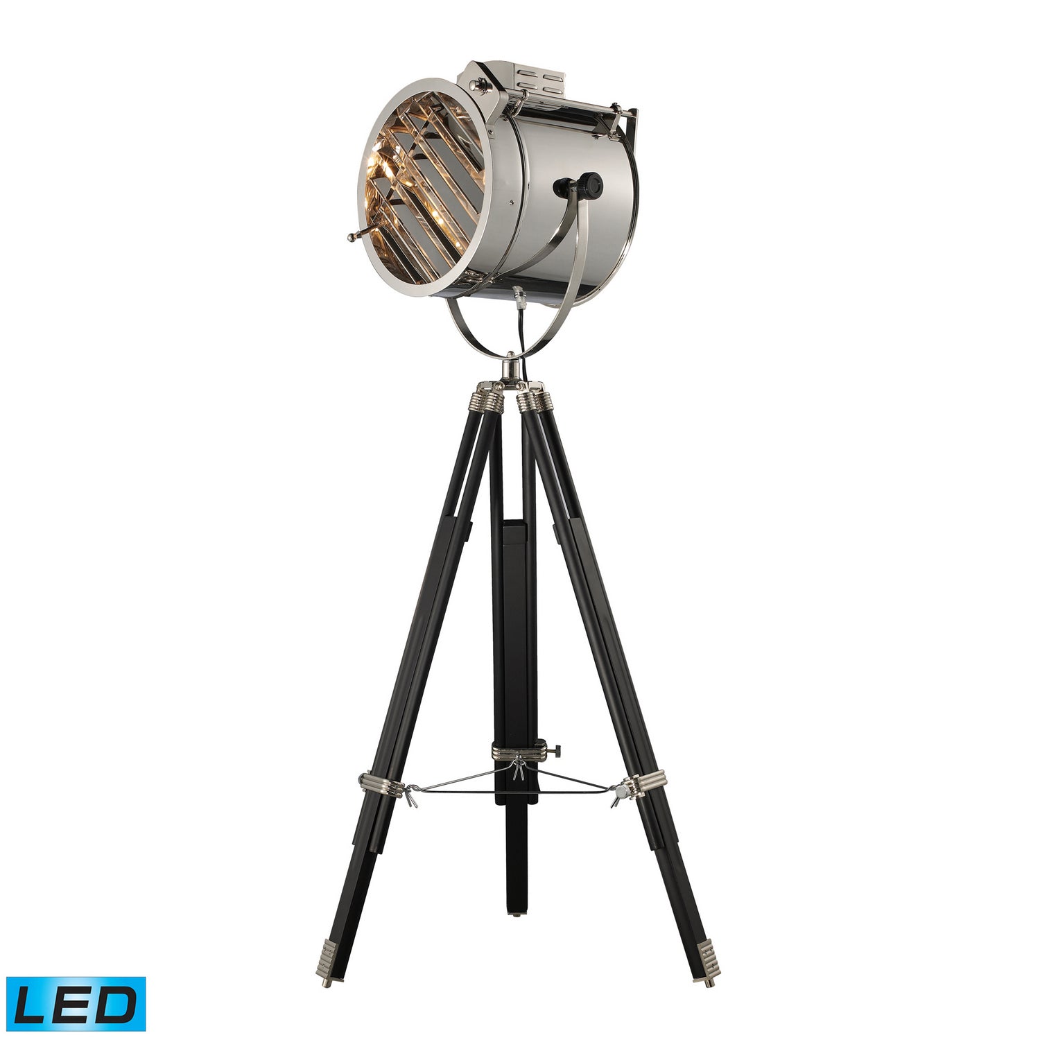 ELK Home - D2126-LED - LED Floor Lamp - Curzon - Chrome