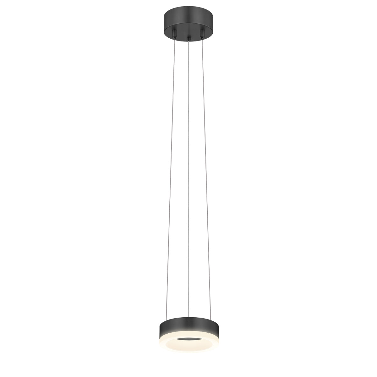 Sonneman - 2311.25 - LED Pendant - Corona - Satin Black