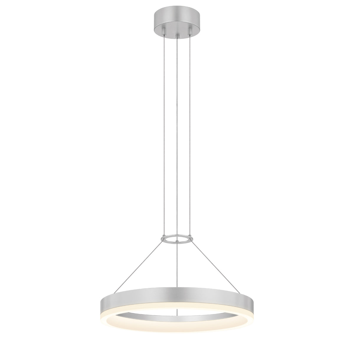 Sonneman - 2313.16 - LED Pendant - Corona - Bright Satin Aluminum