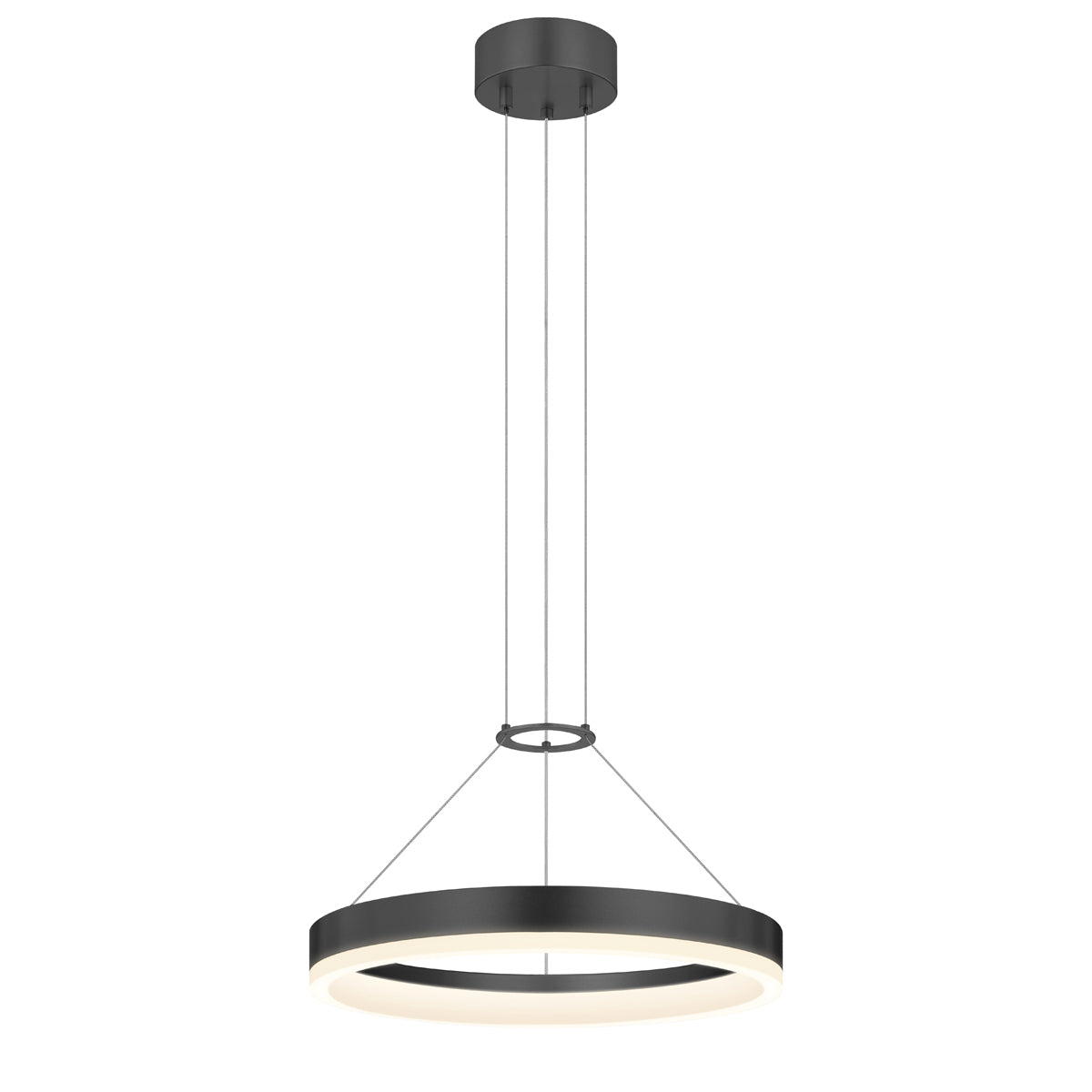 Sonneman - 2313.25 - LED Pendant - Corona - Satin Black