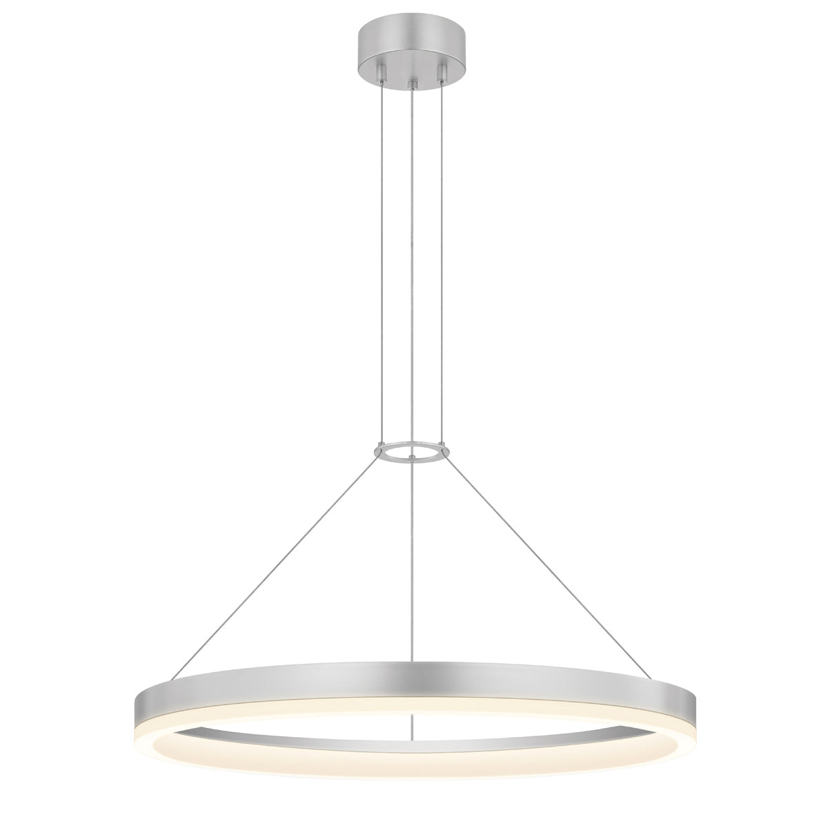 Sonneman - 2315.16 - LED Pendant - Corona - Bright Satin Aluminum