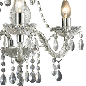 ELK Home - 144-015 - Three Light Chandelier - Theatre - Clear