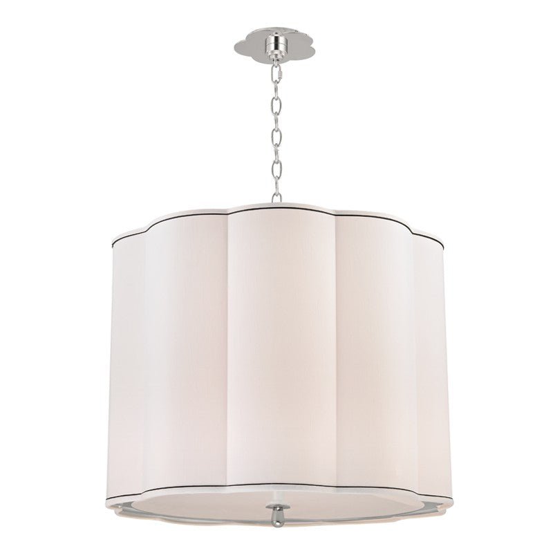 Hudson Valley - 7925-PN - Five Light Chandelier - Sweeny - Polished Nickel