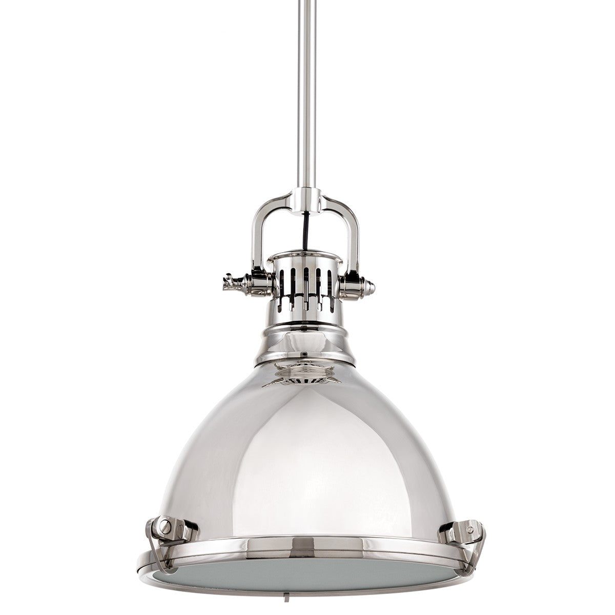 Hudson Valley - 2211-PN - One Light Pendant - Pelham - Polished Nickel